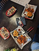 Mac and Cheese Lobster Tail Oreo Waffles