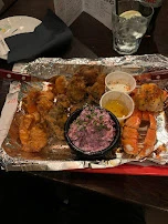 Slab with Prawns
